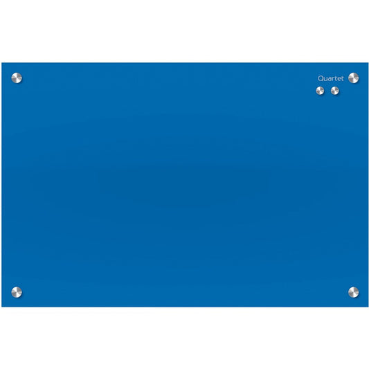 QUARTET INFINITY GLASS BOARD 450x600mm, Blue and Red Colour
