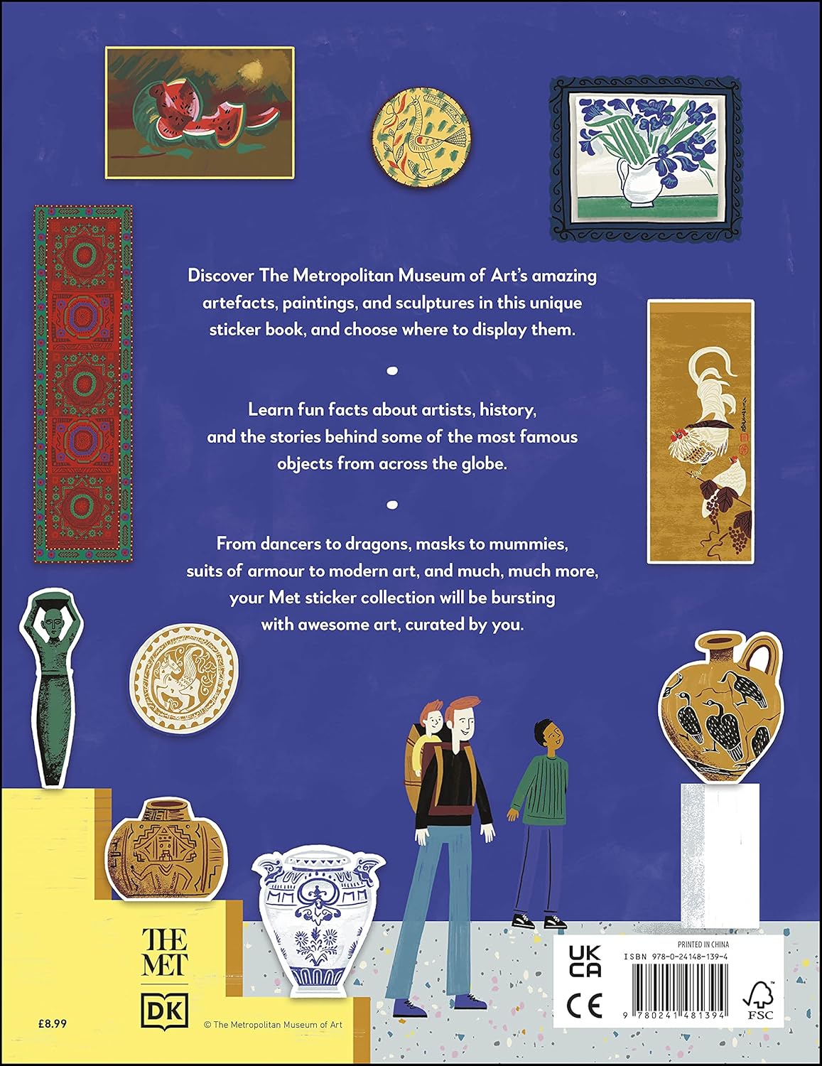 My Met Sticker Collection Paperback
