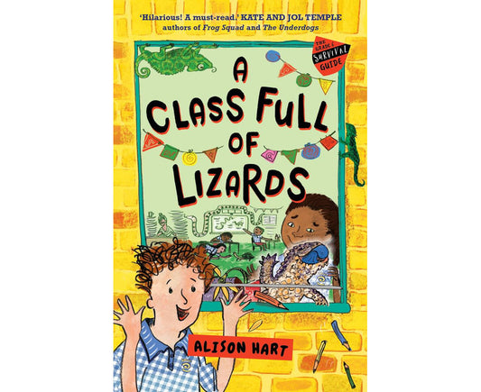 A class full of lizards