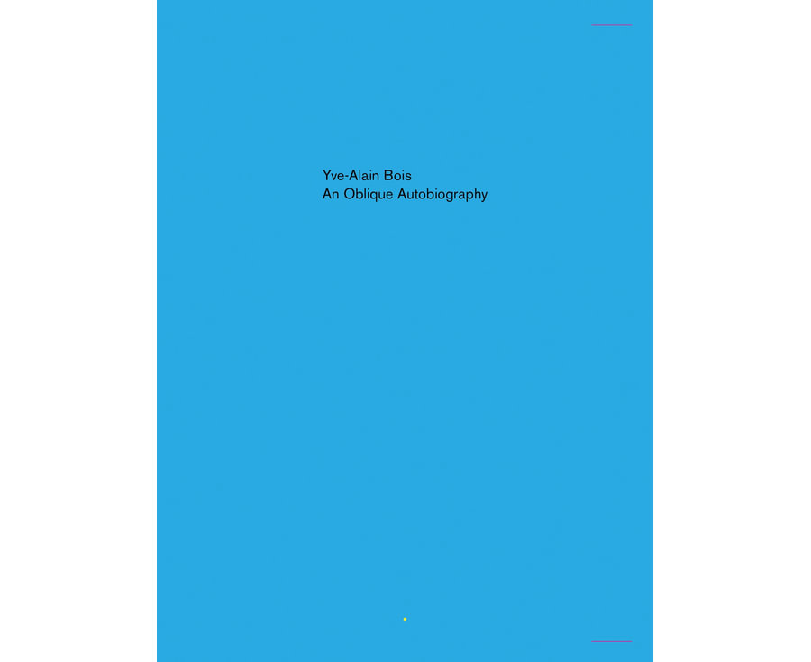 An Oblique Autobiography