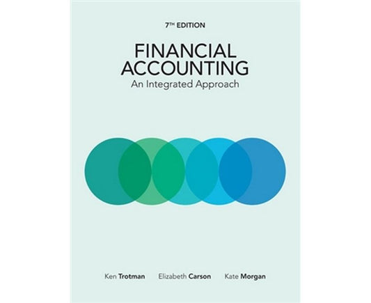 Financial Accounting: An Integrated Approach With Online Study Tools 12 Months