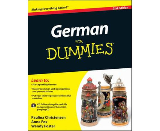 German For Dummies, (with CD)
