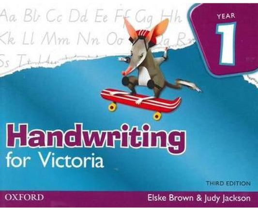 Handwriting for Victoria - Year 1