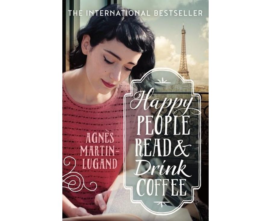 Happy People Read & Drink Coffee