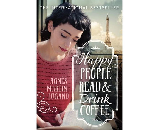 Happy People Read & Drink Coffee