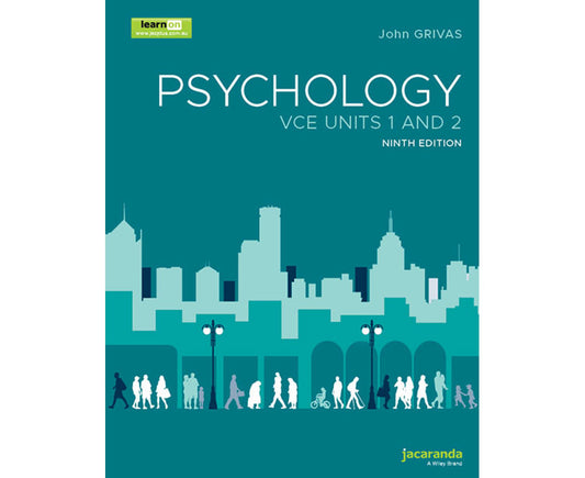 Psychology for VCE Units 1 and 2 9e learnON and Print (VCE Psychology series)