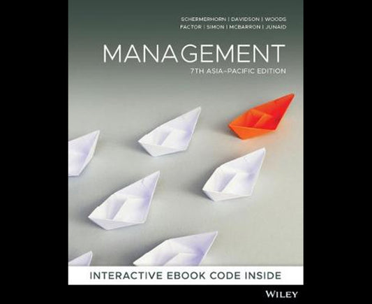 Management 7th Asia-Pacific Edition Print and Interactive E-Text