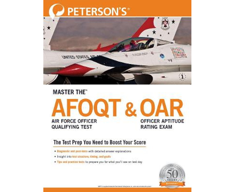 Master theâ„¢ Air Force Officer Qualifying Test (AFOQT) & Officer Aptitude Rating Exam (OAR)