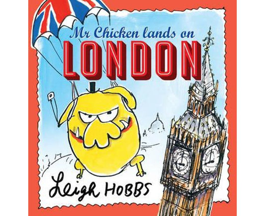 Mr Chicken lands on London