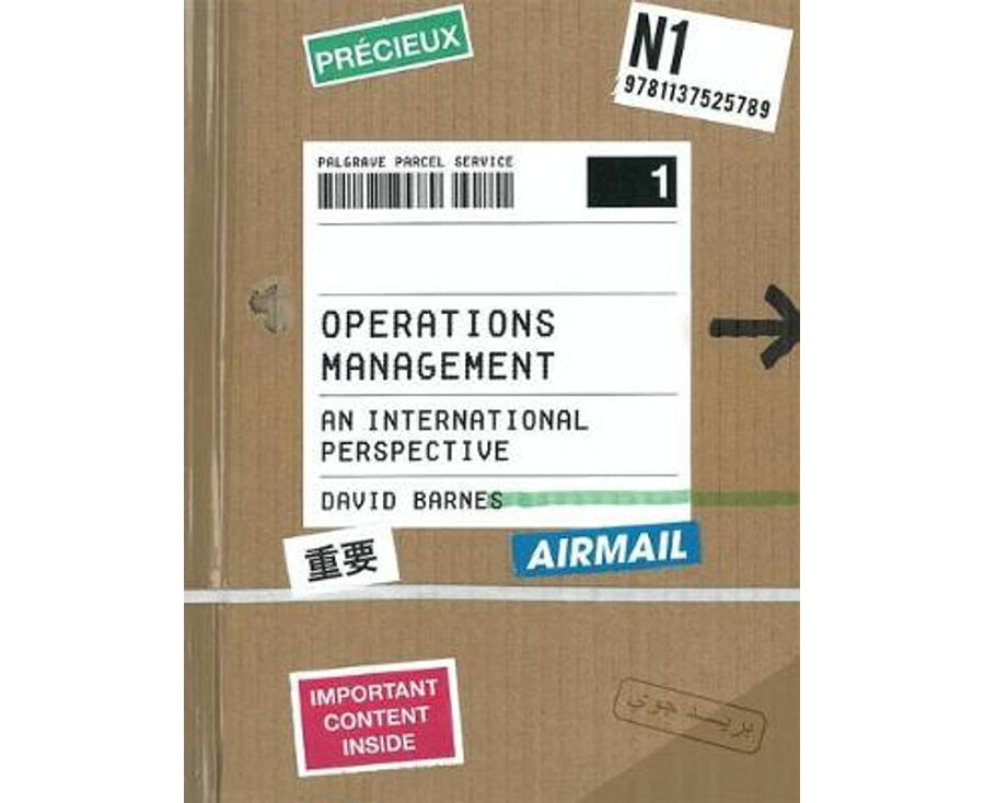 Operations Management: An International Perspective
