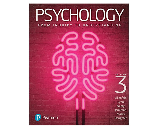 Psychology: From Inquiry To Understanding (paperback)