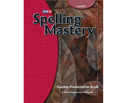 Spelling Mastery Level F, Teacher Materials