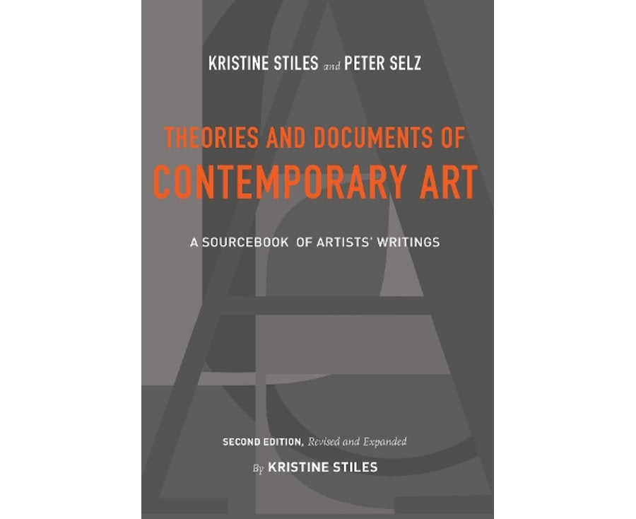 Theories and Documents of Contemporary Art