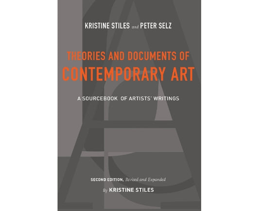 Theories and Documents of Contemporary Art