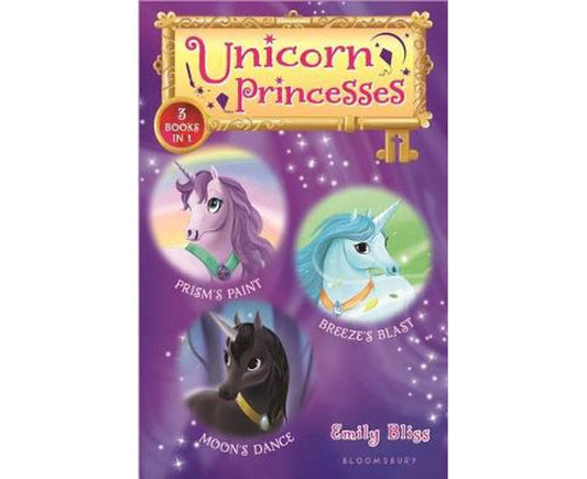 Unicorn Princesses Bind-up Books 4-6: Prism's Paint, Breeze's Blast, and Moon's Dance
