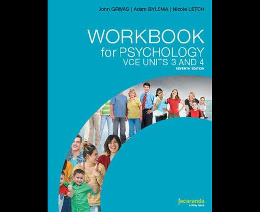 Workbook for Psychology VCE Units 3 and 4 7e